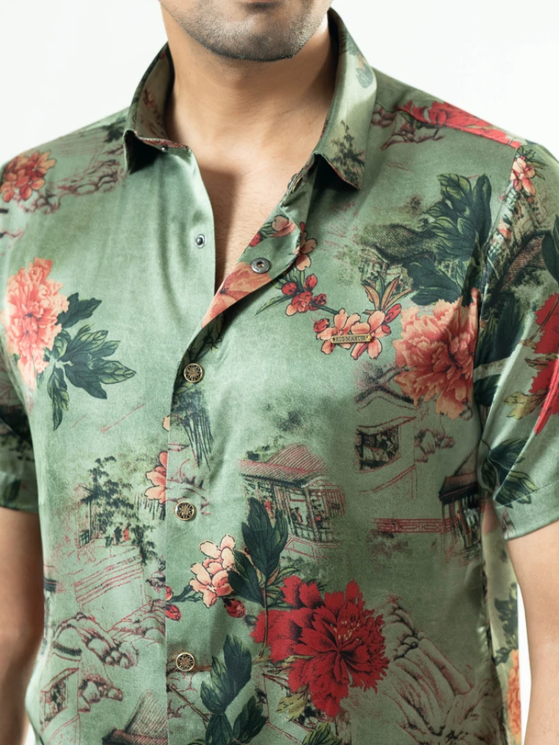 𝐏𝐫𝐞𝐦𝐢𝐮𝐦 𝐒𝐢𝐥𝐤 Printed 𝐒𝐡𝐢𝐫𝐭