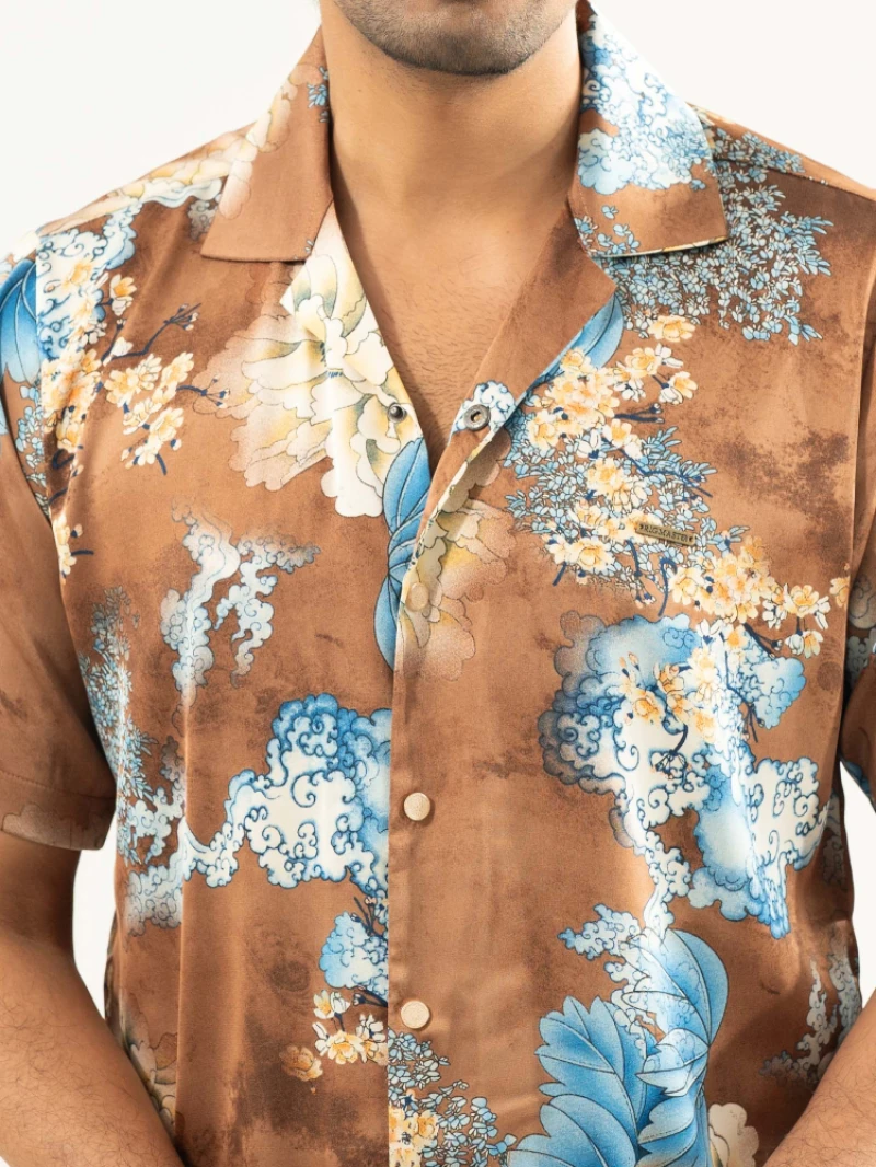 𝐏𝐫𝐞𝐦𝐢𝐮𝐦 𝐒𝐢𝐥𝐤 Printed 𝐒𝐡𝐢𝐫𝐭