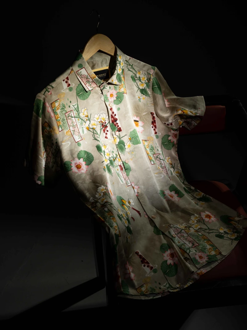 𝐏𝐫𝐞𝐦𝐢𝐮𝐦 𝐒𝐢𝐥𝐤 Printed 𝐒𝐡𝐢𝐫𝐭