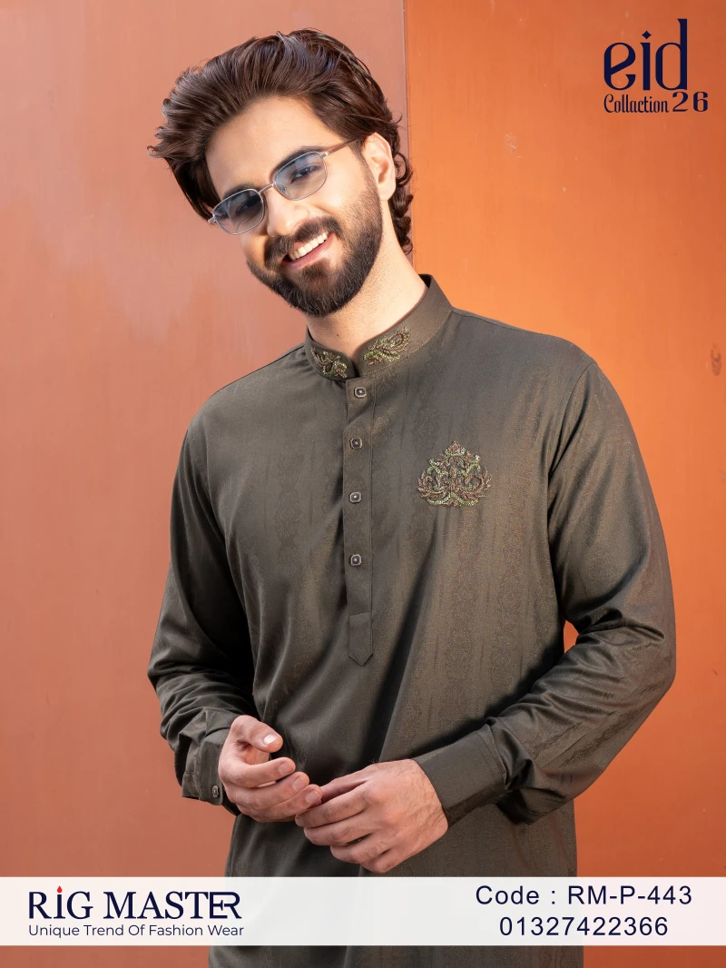 Premium Zardouzi Panjabi